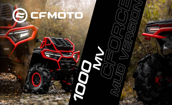 Новый CFMOTO — CFORCE 1000 Mud Version! Новый CFMOTO — CFORCE 1000 Mud Version!