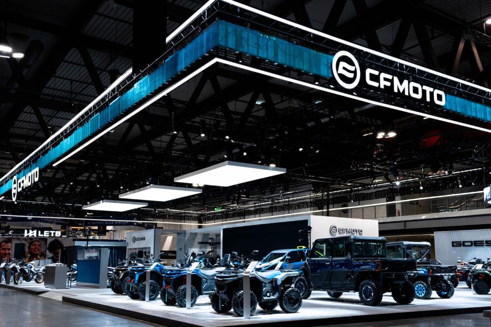 БЫСТРЕЕ В БУДУЩЕЕ: компания CFMOTO представила свои инновации на выставке EICMA 2025 БЫСТРЕЕ В БУДУЩЕЕ: компания CFMOTO представила свои инновации на выставке EICMA 2025