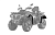 Комплект расширителей арок на CFORCE 600 EPS/ 600 ADVANCED EPS